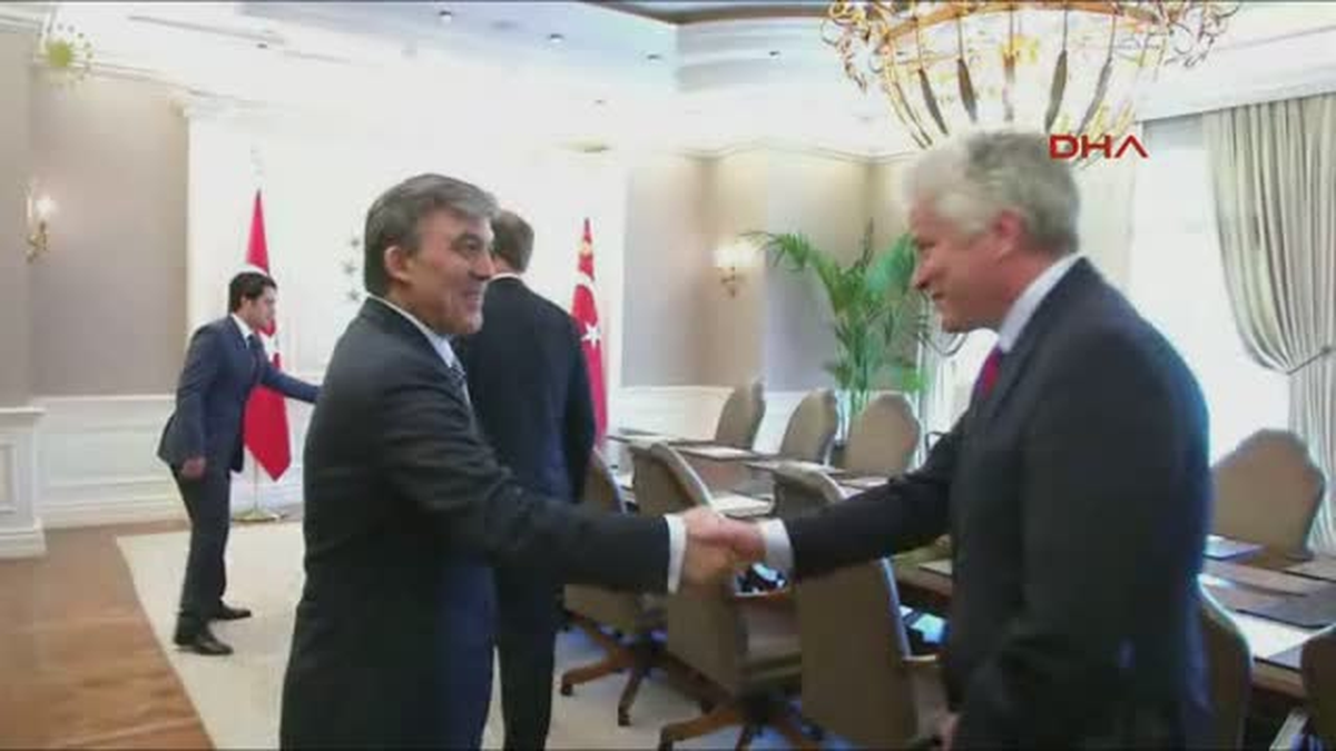 Cumhurbaşkanı Gül Stephan Weil\'i Çankaya\'da Kabul Etti