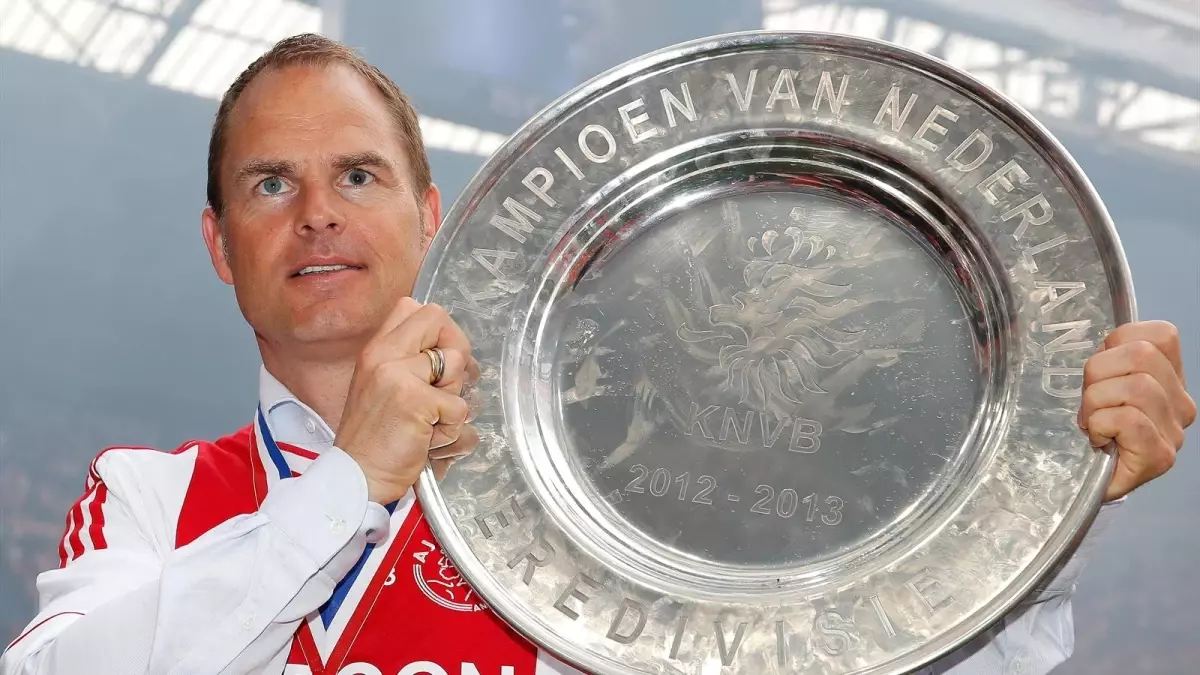 Frank de Boer Hollanda\'da "Yılın Teknik Direktörü"