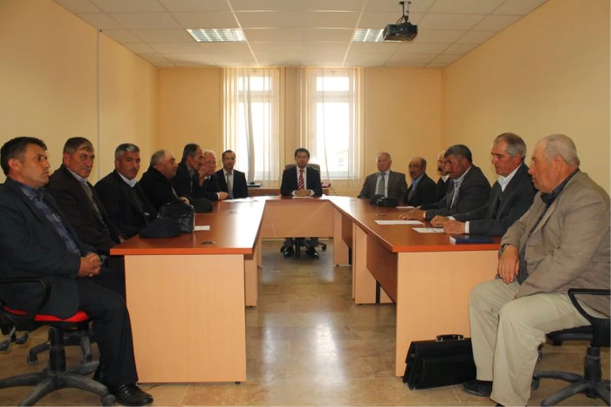 İscehisar Köylere Hizmet Götürme Birliği\'nin Mayıs Ayı Meclis Toplantısı