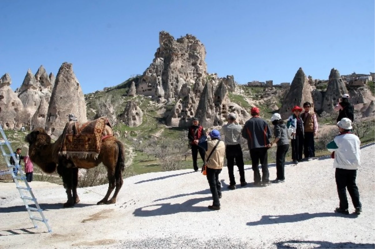 Kapadokya\'yı 4 Ayda 656 Bin Turist Ziyaret Etti