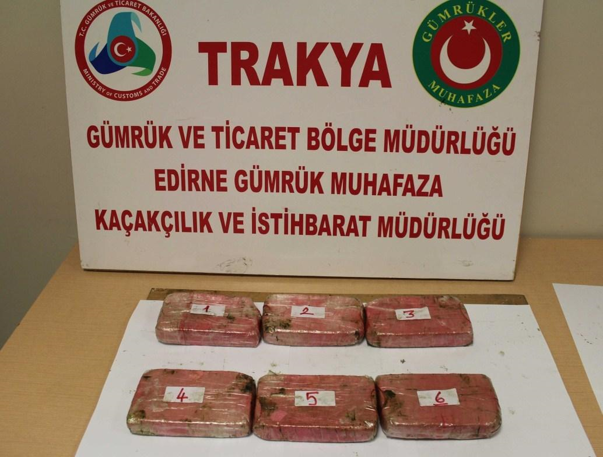 Kapıkule\'de Uyuşturucu Operasyonu