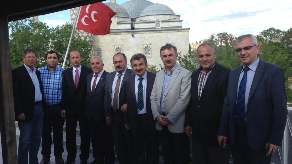 MHP Myk Üyesi Sancaklı, Partisinin İl Teşkilatını Ziyaret Etti