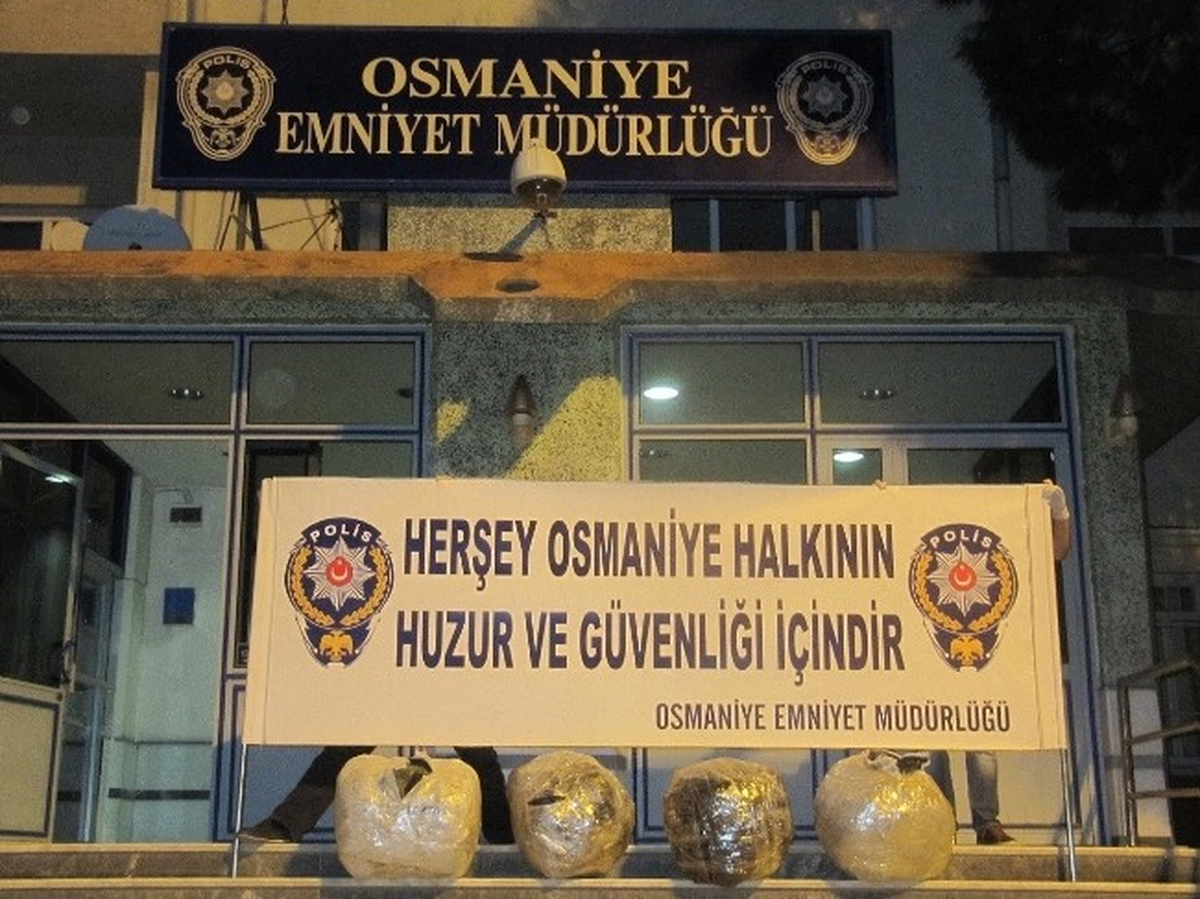 Osmaniye\'de Uyuşturucu Operasyonu