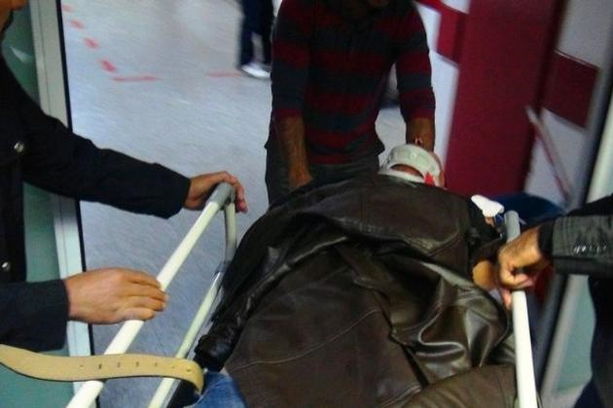 Kayseri\'de Otomobille Çarpışan Motosikletli Yaralandı