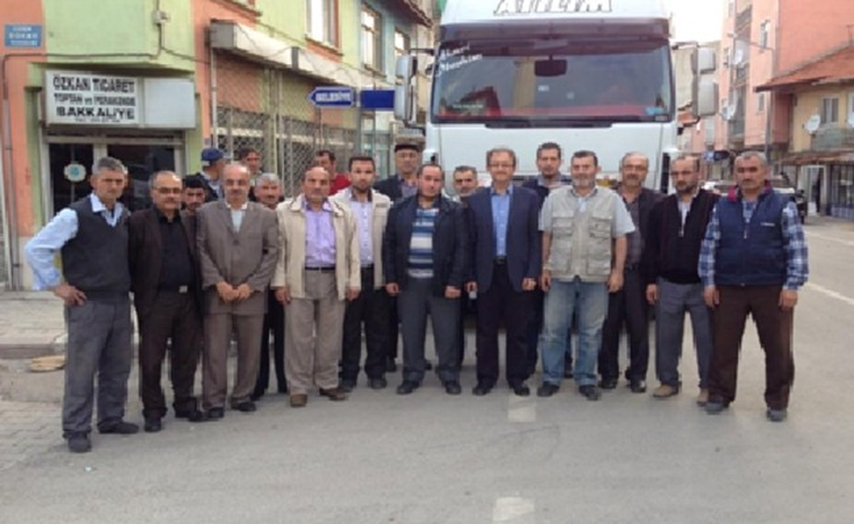Altıntaş\'tan Suriye\'ye Yardım