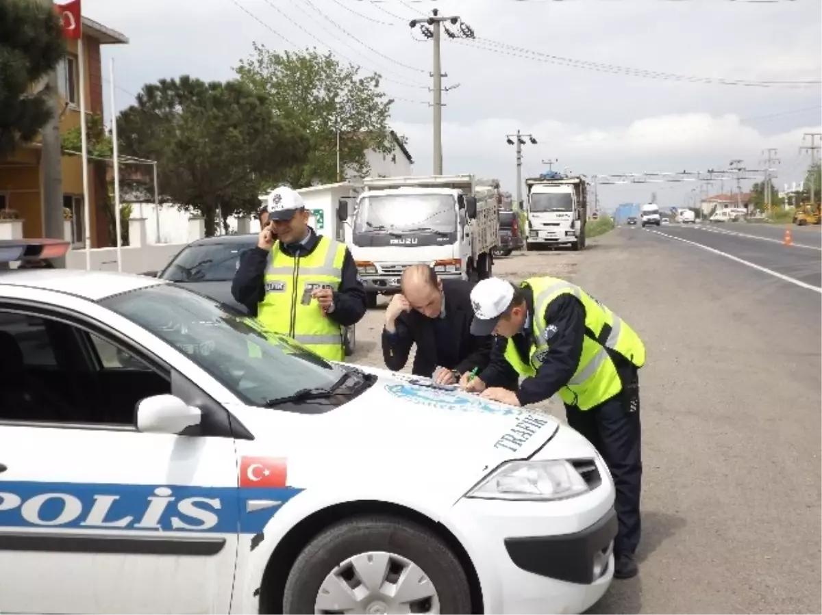 Muratlı\'da Trafik Haftası Uygulamaları Sürüyor