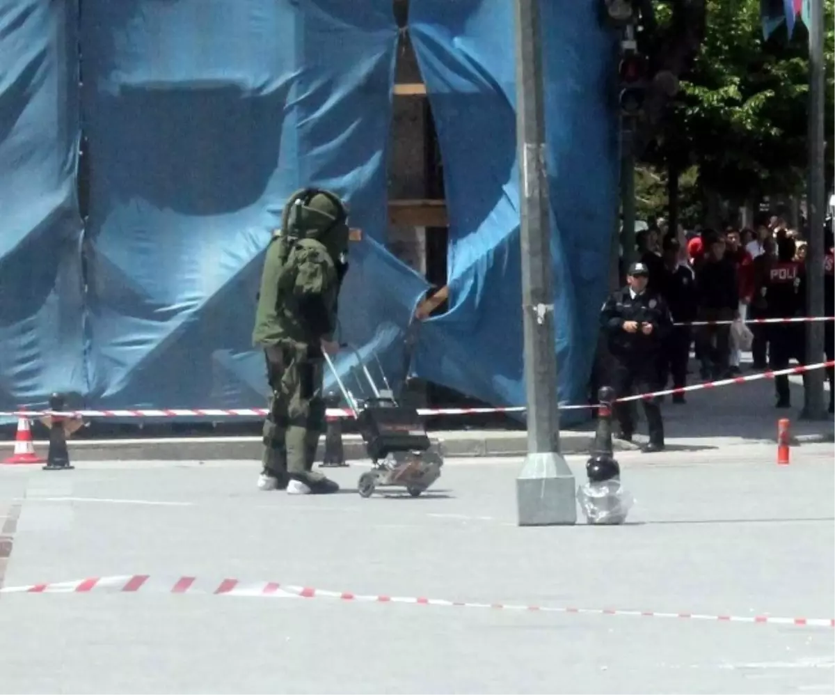 Valilik Önüne Bırakılan Termos Paniğe Neden Oldu