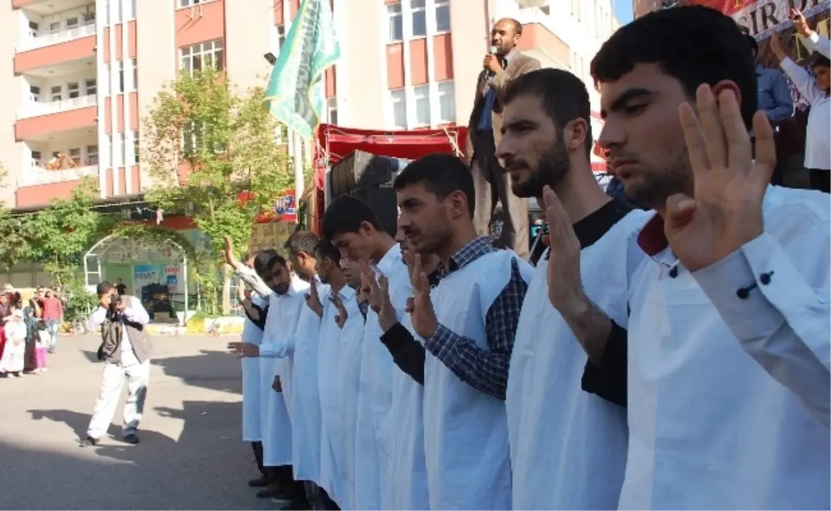 Adıyaman\'da Mısır Protestosu