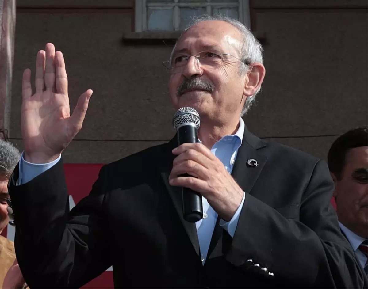 CHP Genel Başkanı Kılıçdaroğlu, Mahmudiye\'de Açıklaması