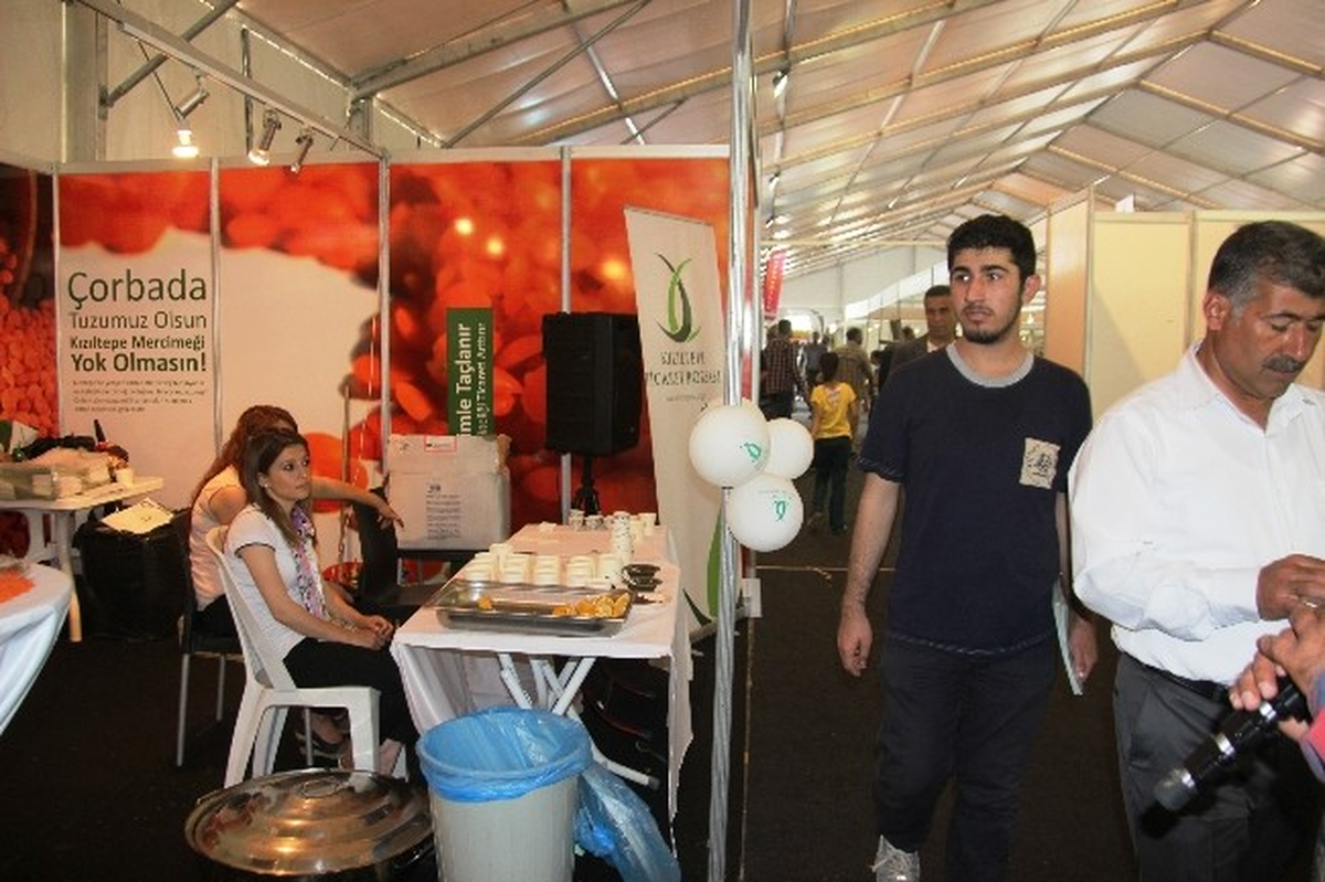 Mardin\'de Tarım Fuarına Yoğun İlgi