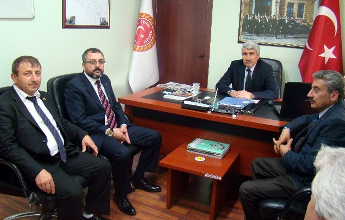 MHP\'den Kütahya İl Genel Meclisi Başkanı Musa Yılmaz\'a \'Tebrik\' Ziyareti