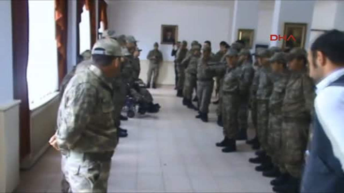 Tunceli\'de Engelli Gençlerin Askerlik Sevinci