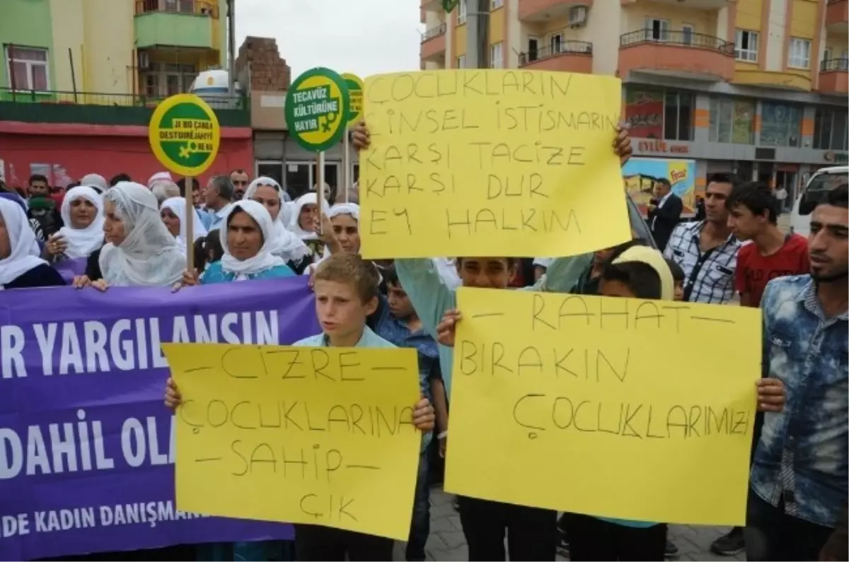 Cizre\'de Tecavüz Protestosu