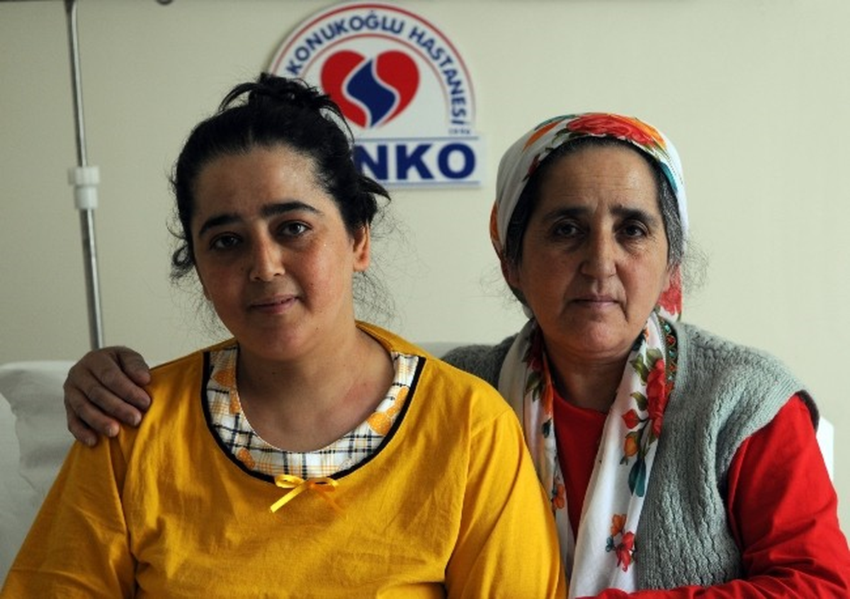 Kızına İkinci Kez Can Verdi