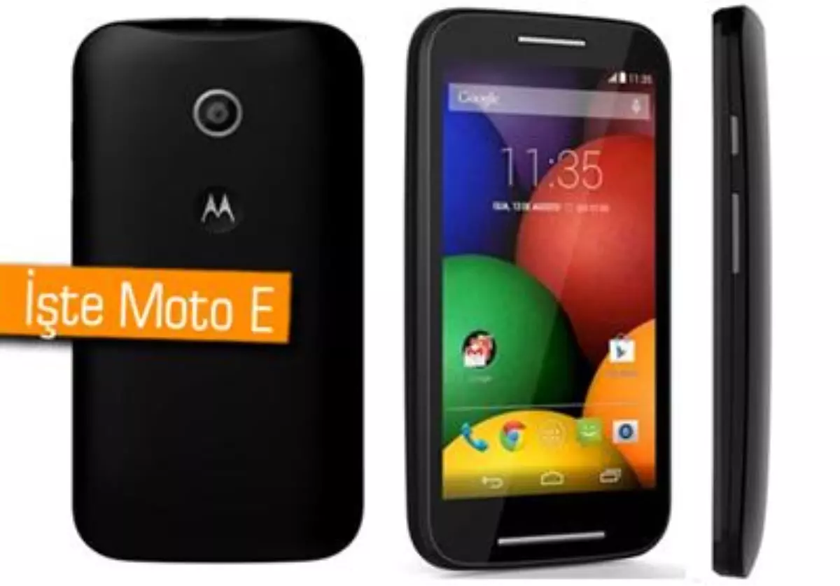 Motorola Moto E ile Alakalı Yeni Görseller Geldi