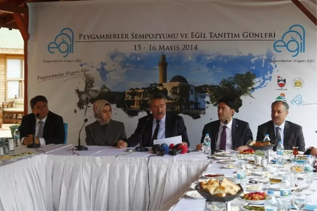 Peygamberler Sempozyumu ve Eğil Tanıtım Günleri"