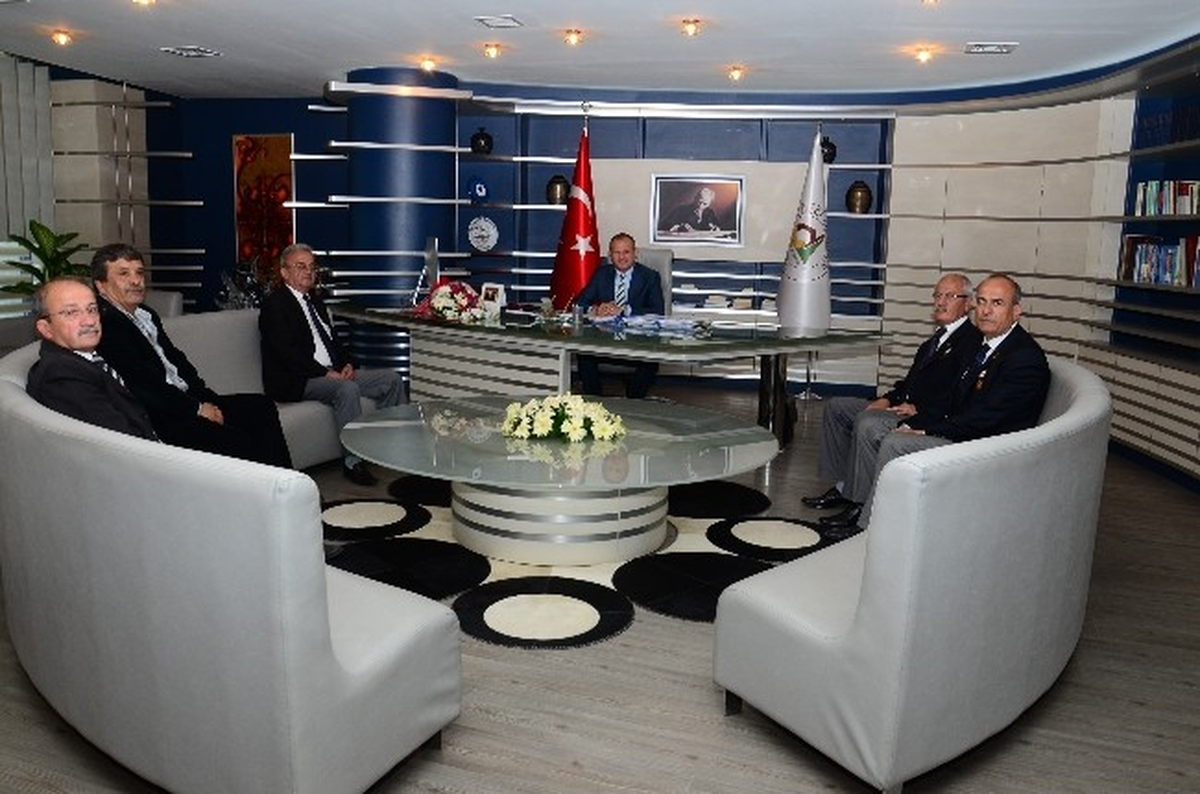 Başkan Mehmet Keleş\'e Ziyaretler Sürüyor