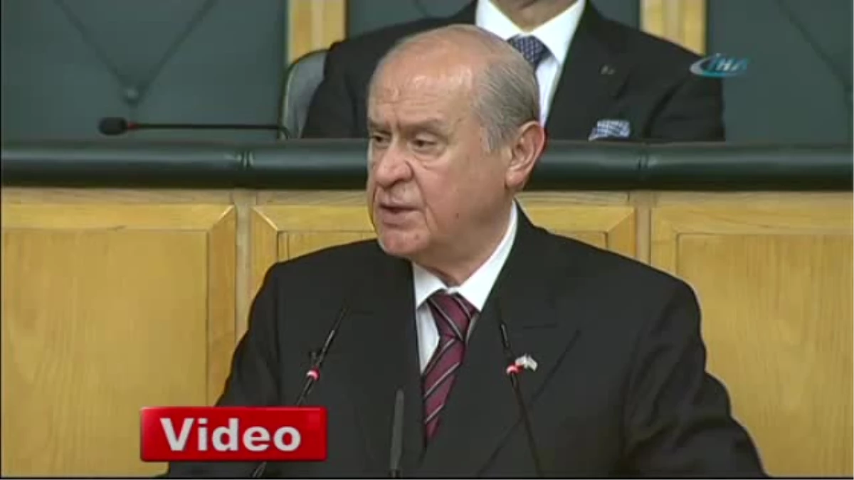 Devlet Bahçeli, Metin Feyzioğlu\'nu Topa Tuttu