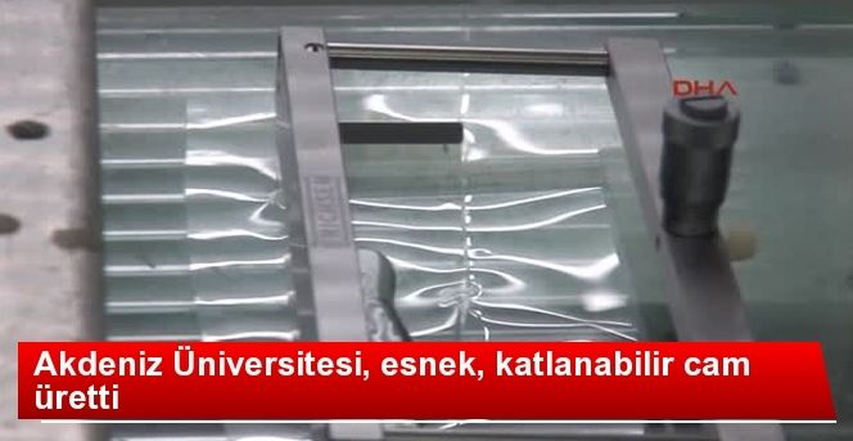 Esnek Katlanabilir Cam Üretildi