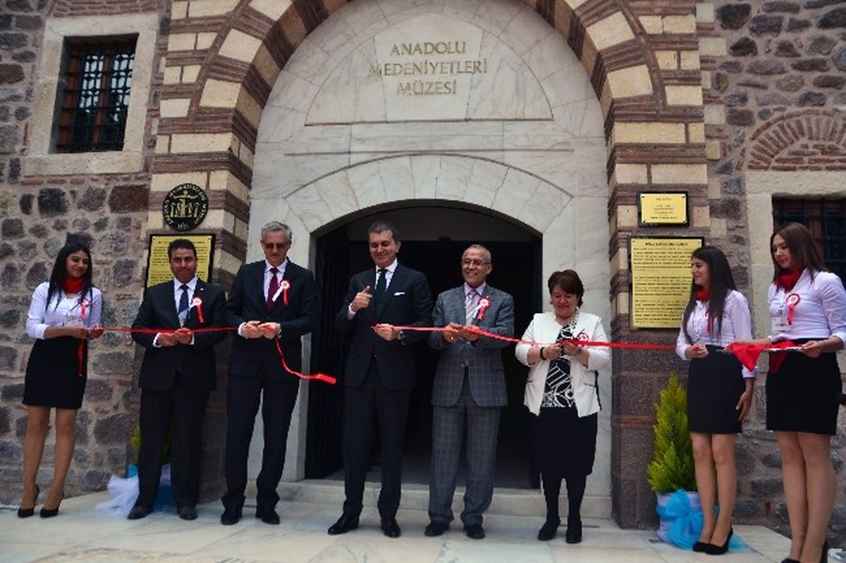 Kültür ve Turizm Bakanı Çelik, Restore Edilen Anadolu Medeniyetler Müzesi Açılışına Katıldı