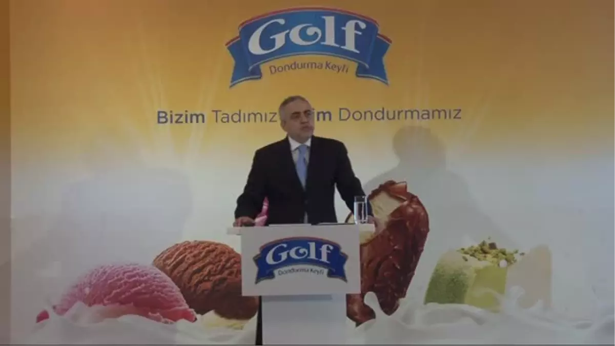 Milli Tat Maraş Dondurması Ülker Golf'le Dünya Pazarlarına Yelken Açıyor.