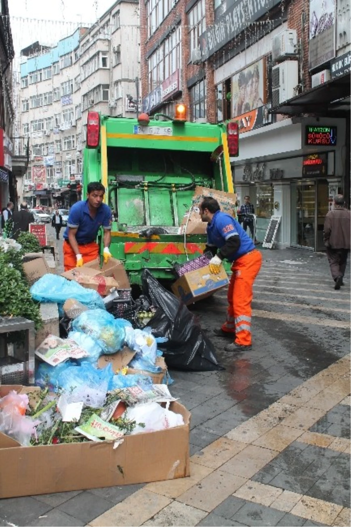 Ortahisar İlçesinde Günde 250 Ton Çöp Toplanıyor