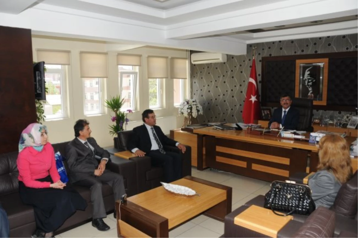 SGK\'dan Belediye Başkanı Faruk Akdoğan\'a Ziyaret