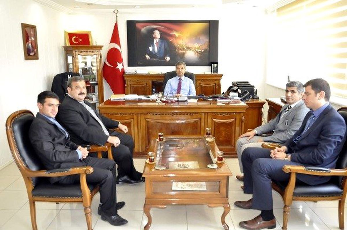 Siverek SGK Müdürü Siverek Kaymakamını Ziyaret Etti