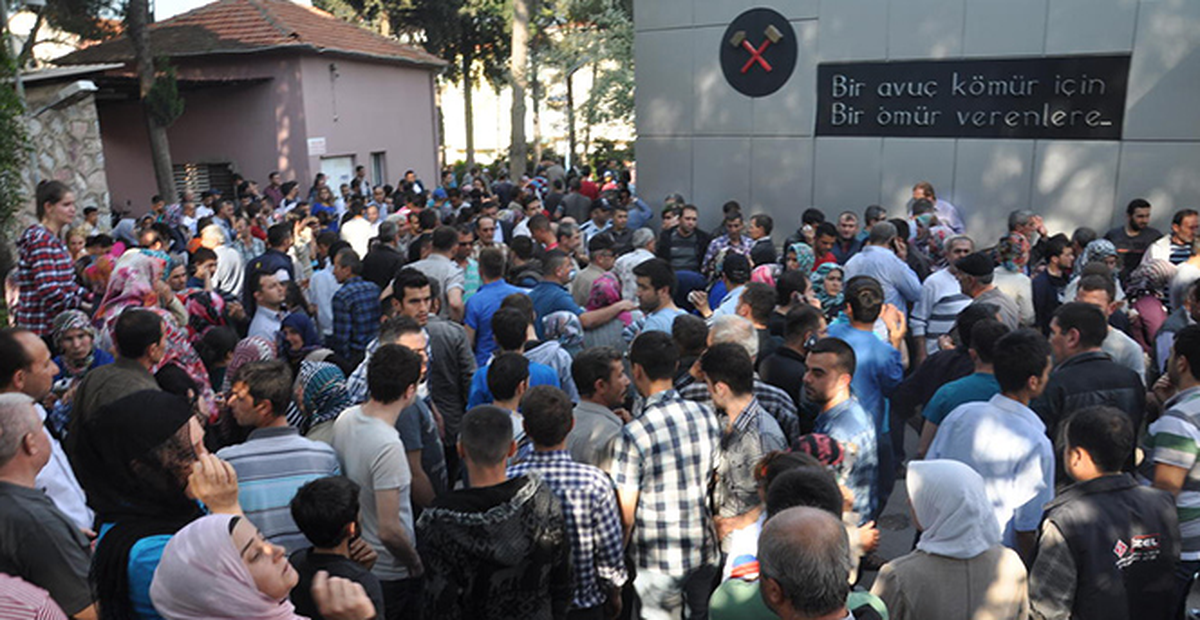 Soma\'da Maden Ocağında Yangın