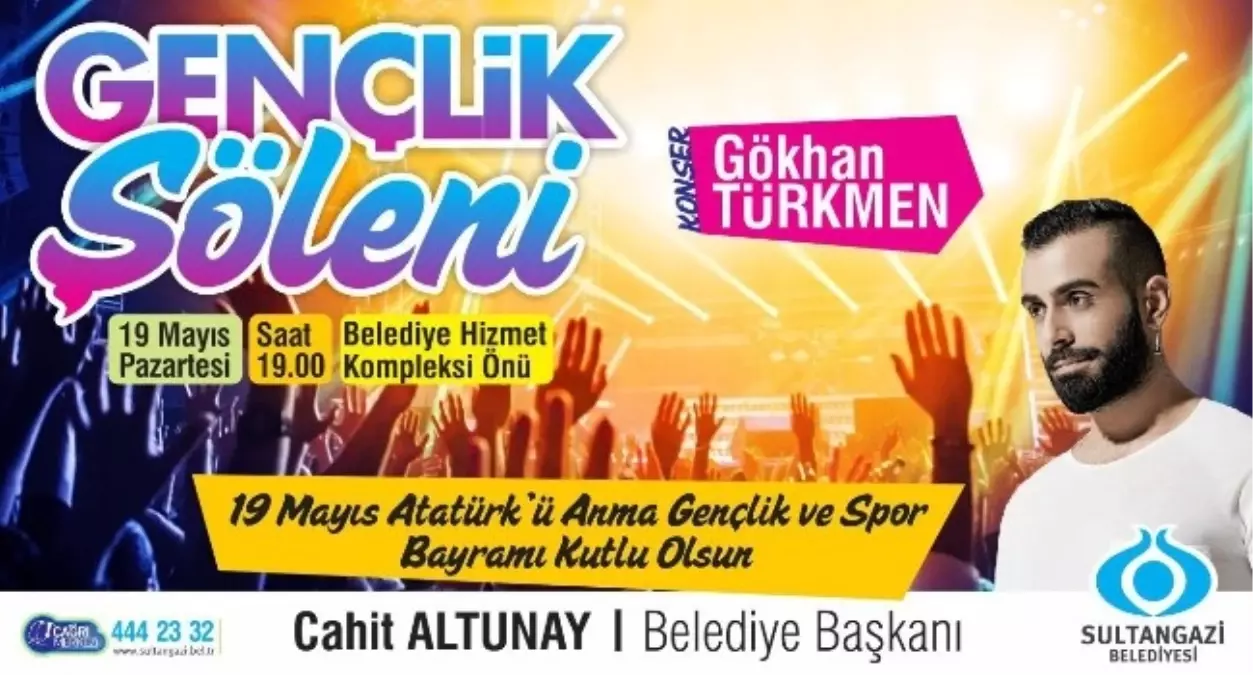 Sultangazi\'de 19 Mayıs Gençlik Şöleni