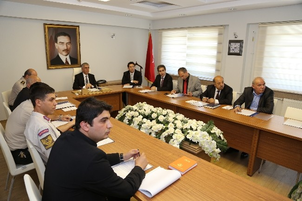 Aksaray\'da İl Trafik Komisyonu Toplantısı