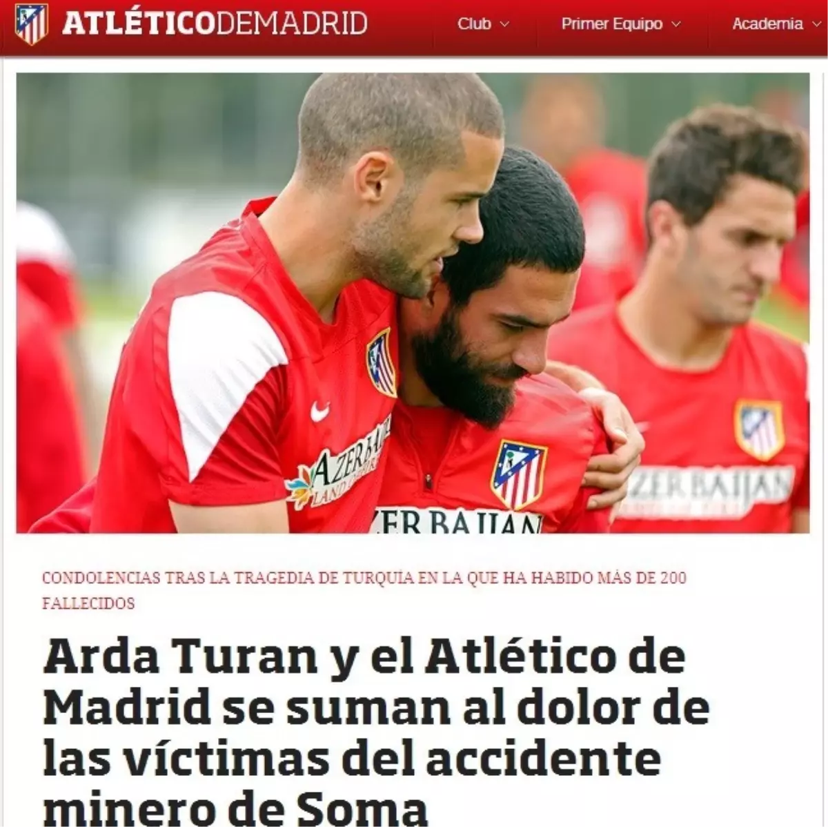 Arda Turan\'ı Arkadaşları Teselli Etti