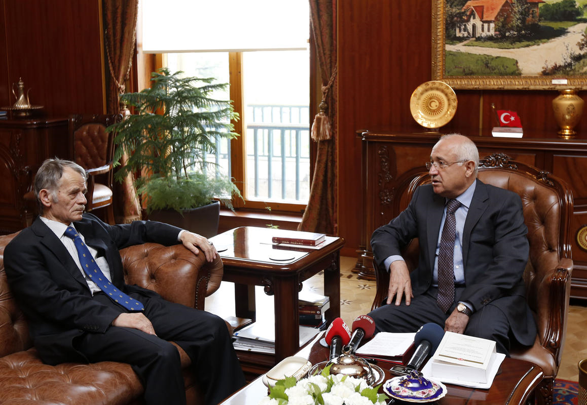 Çiçek, Kırımoğlu\'nu Kabul Etti