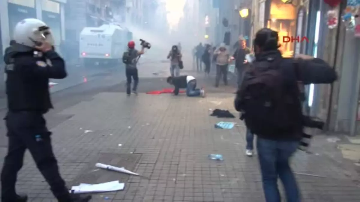 İstiklal Caddesi\'nde Polis Müdahalesi