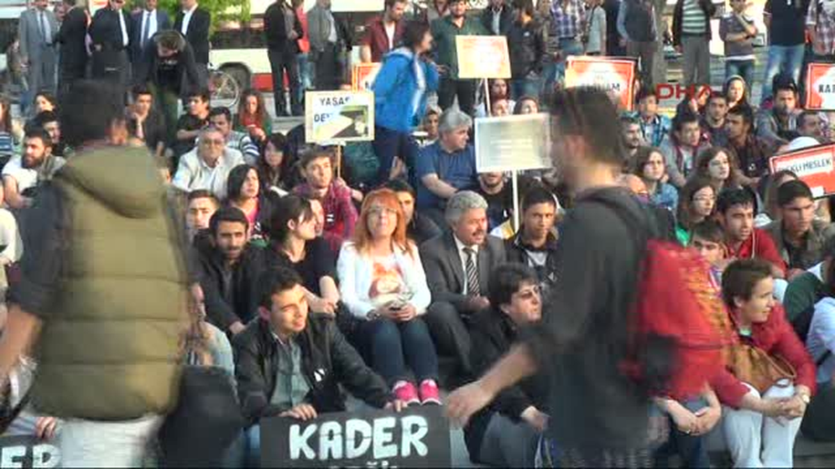 Konya ve Aksaray\'da Soma Eylemi