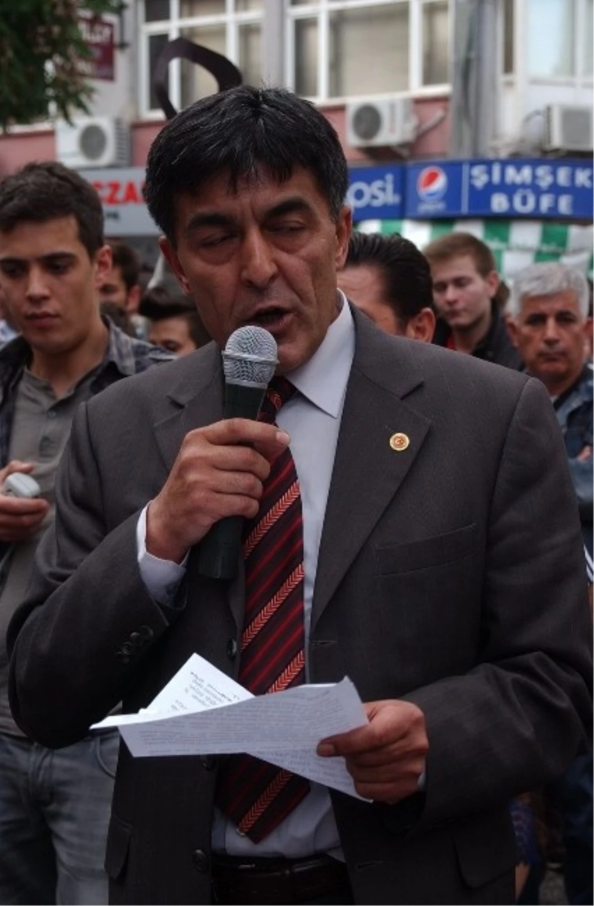 Maden Kazası Balıkesir\'de Protesto Edildi