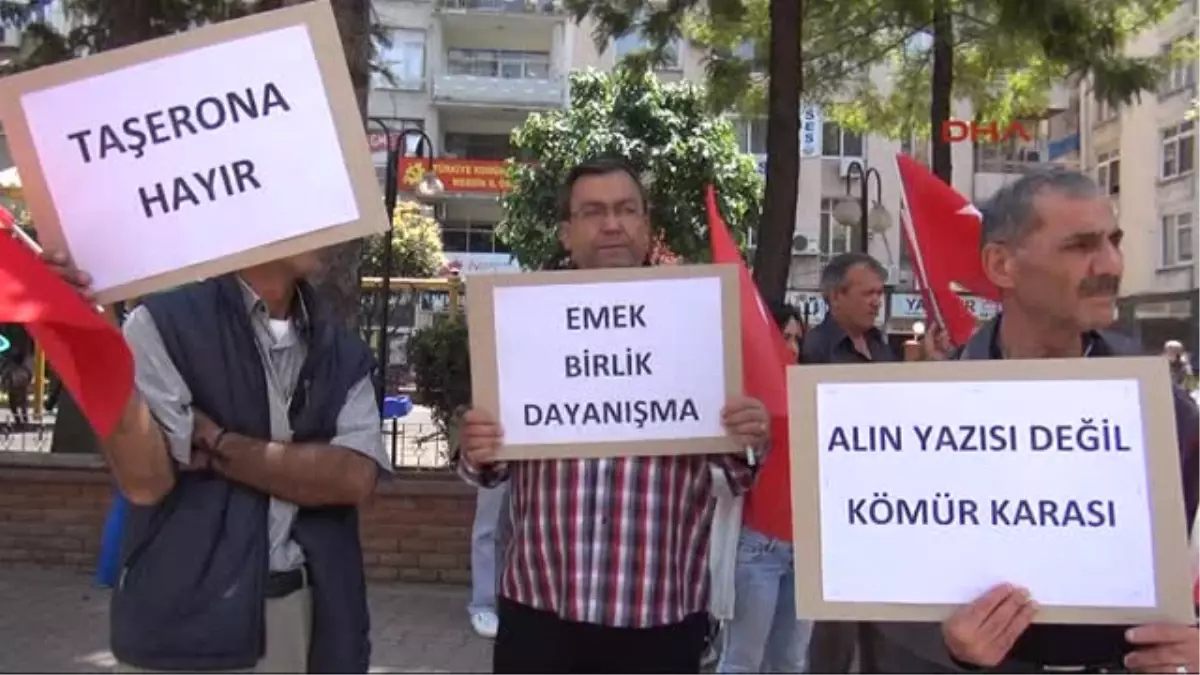 Mersin\'de Soma Faciasına Tepki