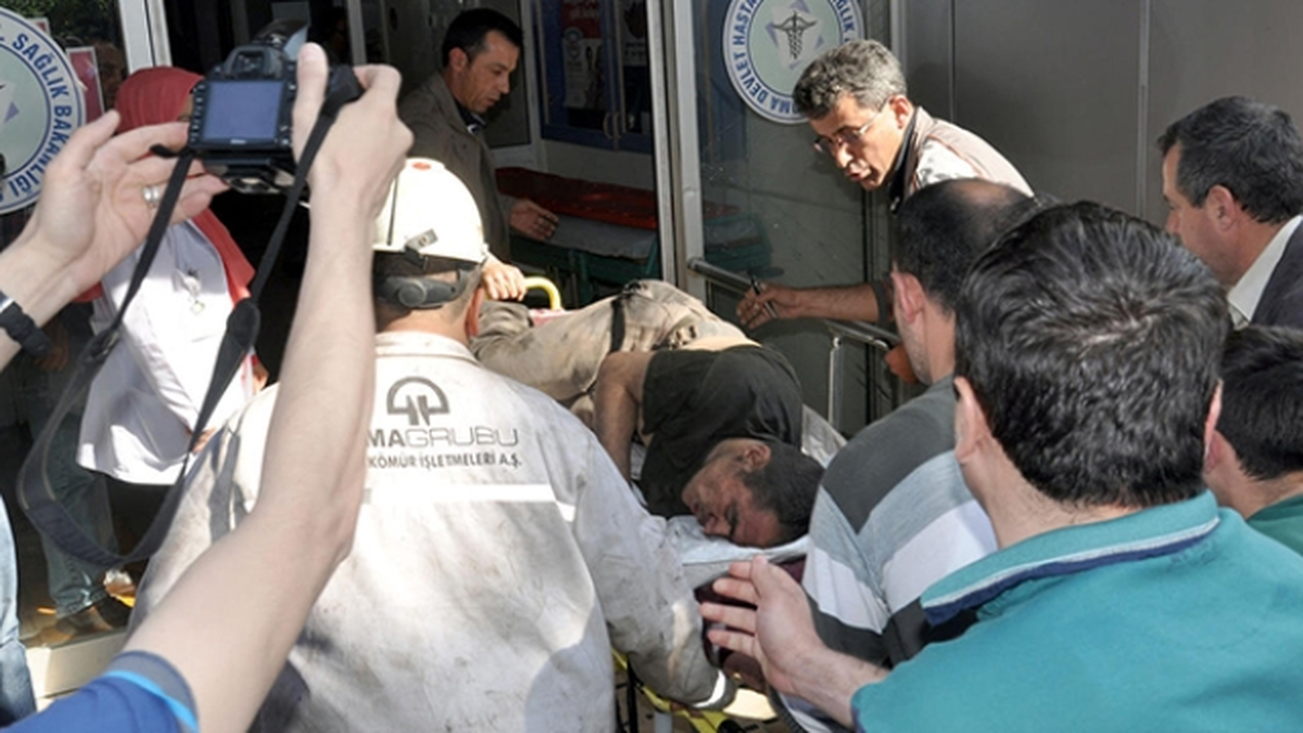 Soma\'da Maden Ocağındaki Yangın