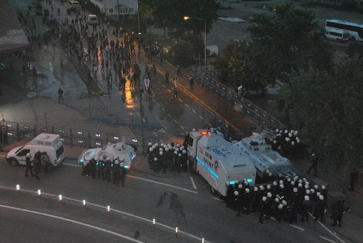 Soma Eyleminde Gruba Polis Müdahalesi