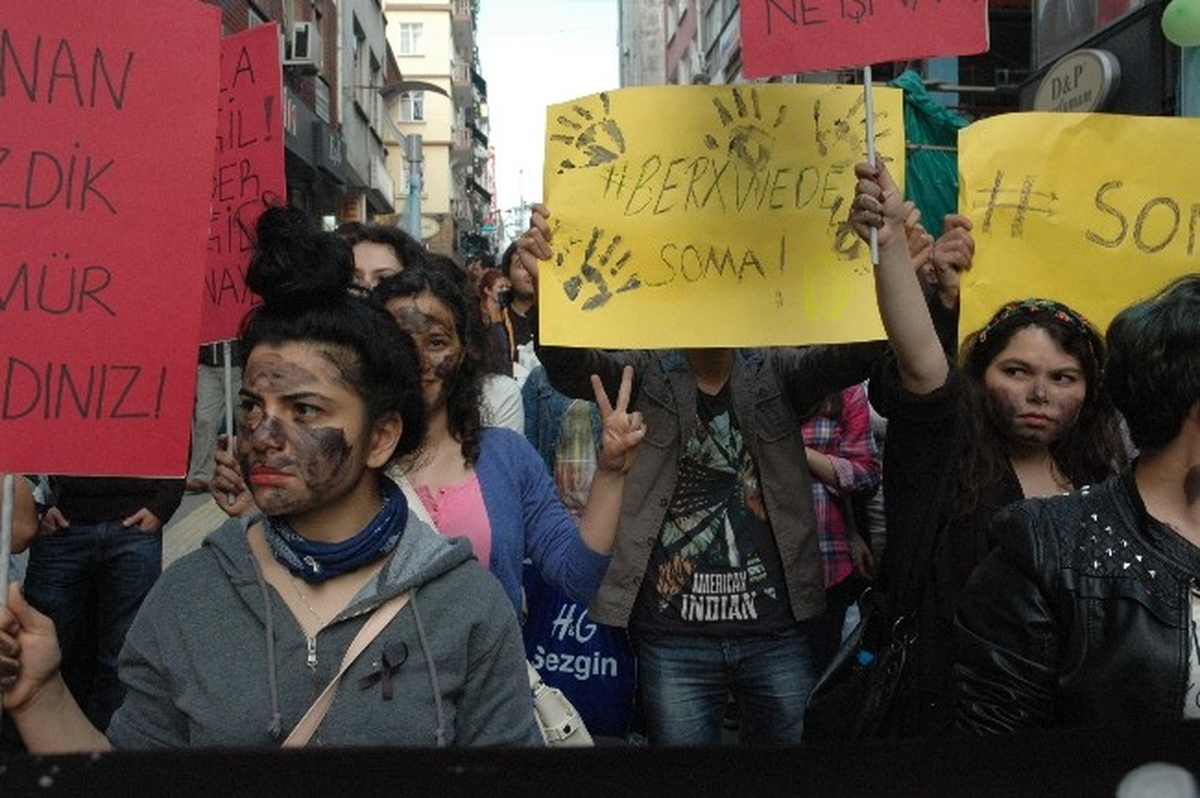 Soma Faciası Giresun\'da Protesto Edildi