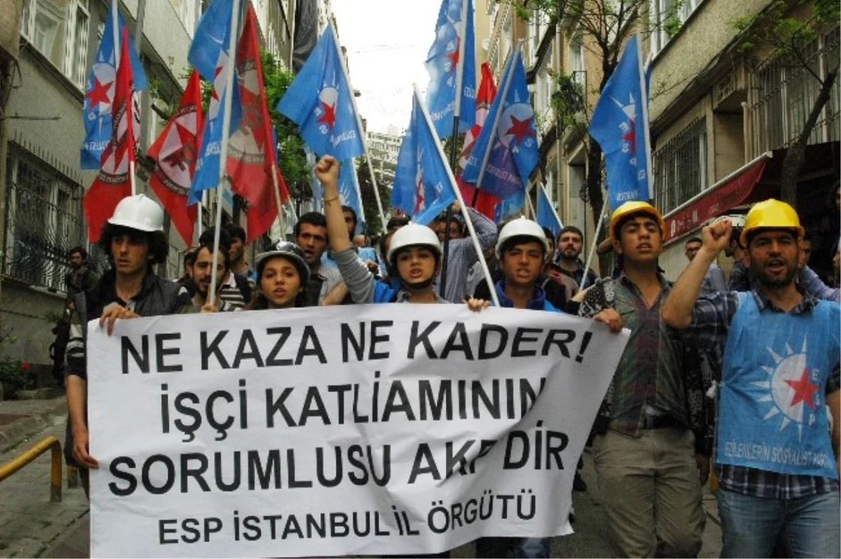 Taksim\'de "Soma" Eylemine Polis Müdahalesi