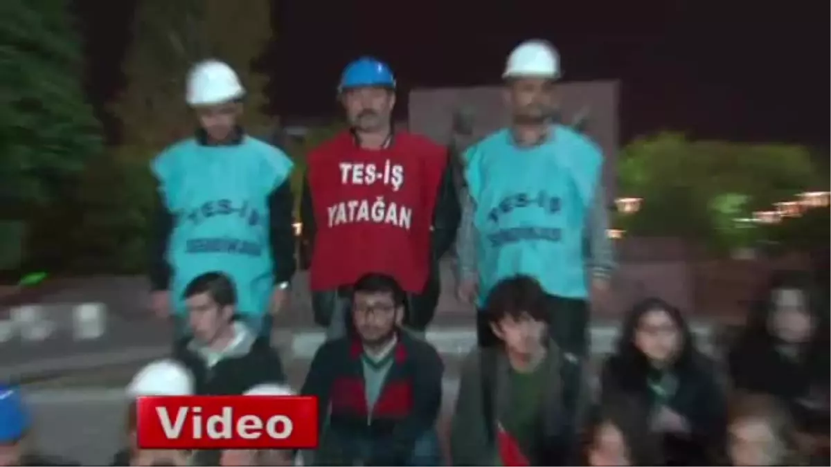 TGB, Soma\'daki Maden Faciası İçin Nöbet Tuttu