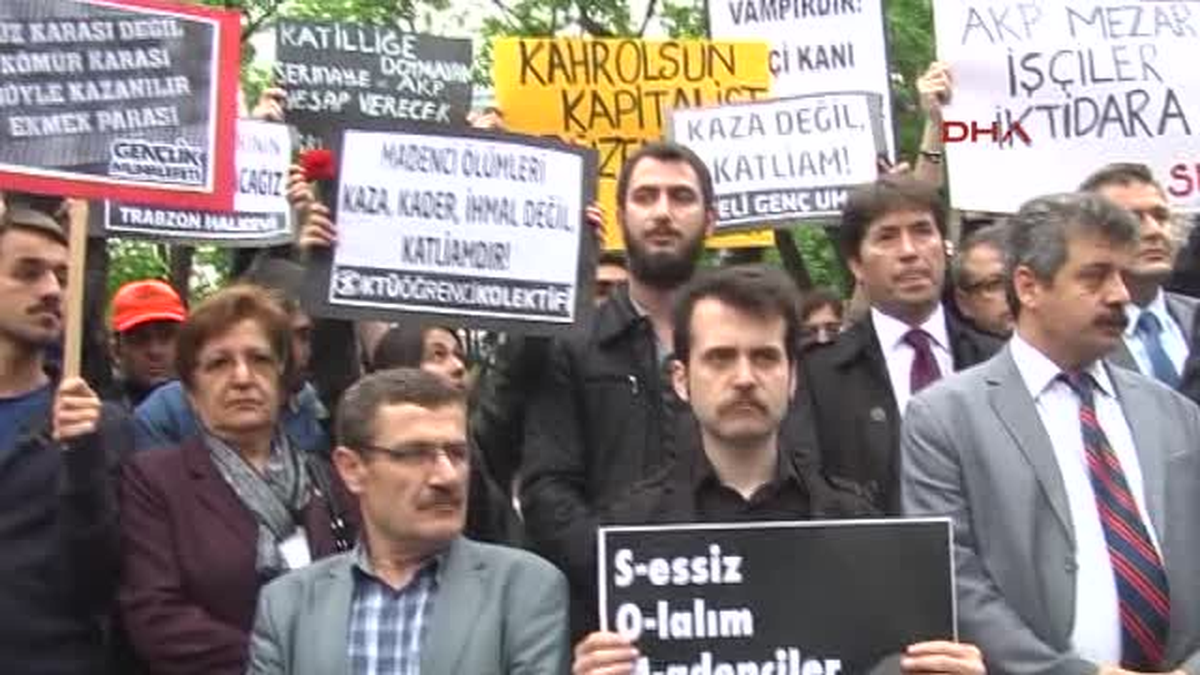 Trabzon\'da Maden Kurbanları İçin Yürüyüş