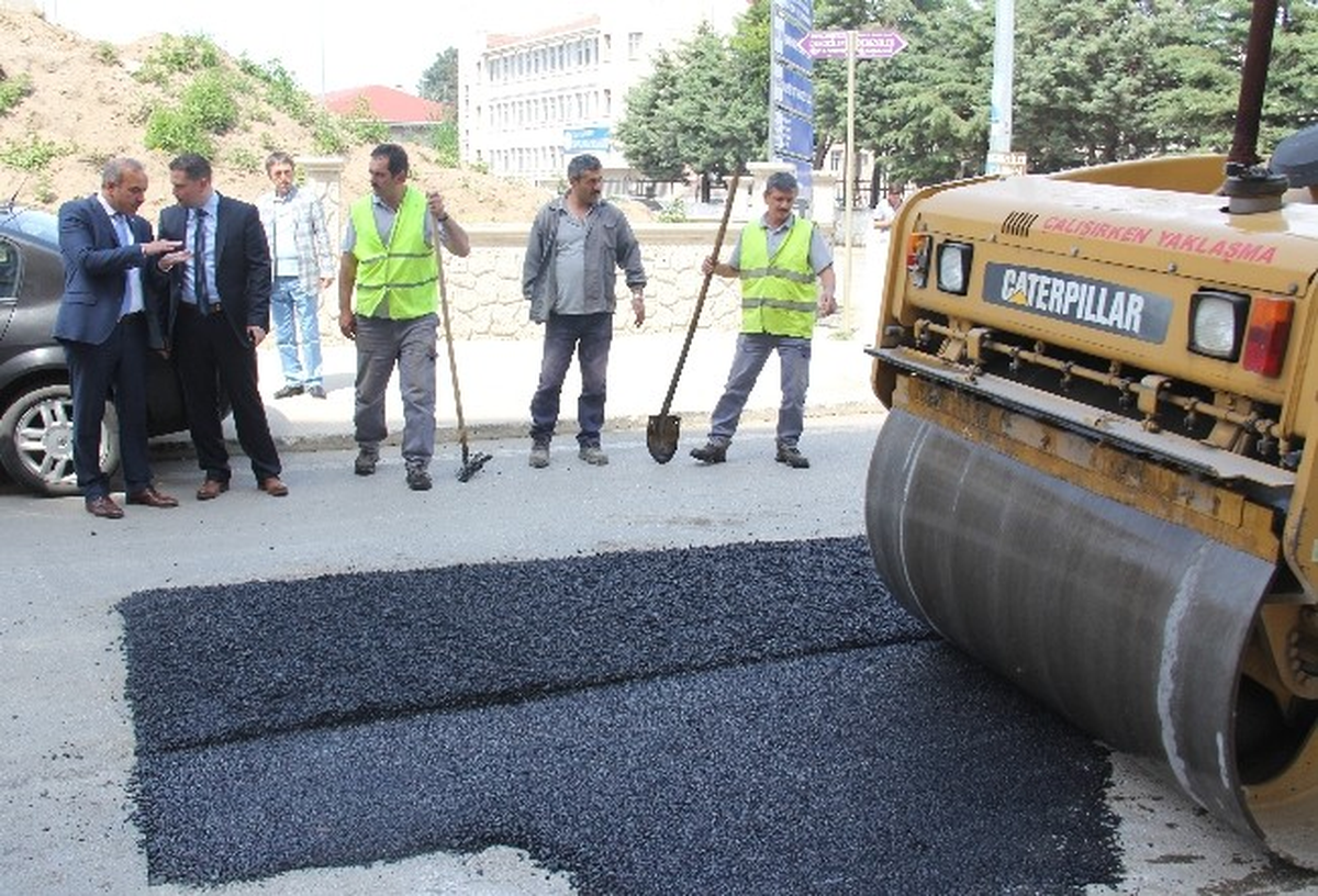 Altınordu\'da Yol İyileştirme Çalışmaları