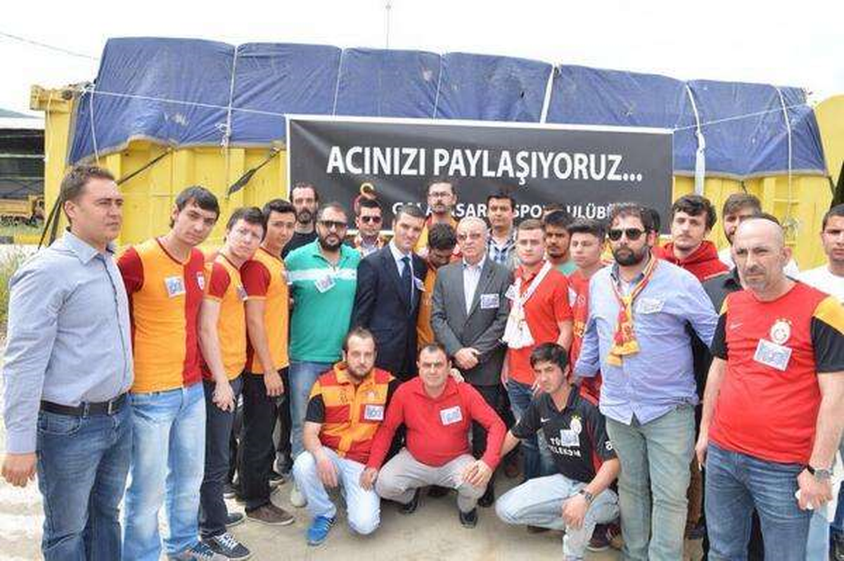Galatasaray Başkanı Aysal Soma\'ya Gitti