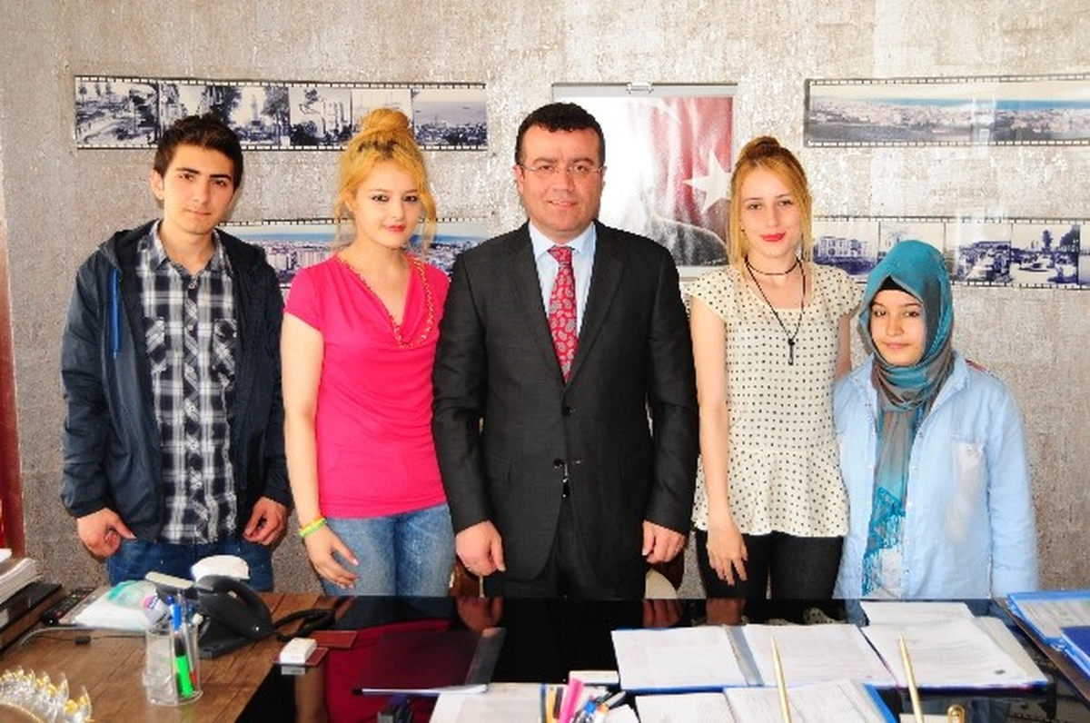 Başkan Taşçı\'dan Öğrencilerin Projesine Destek
