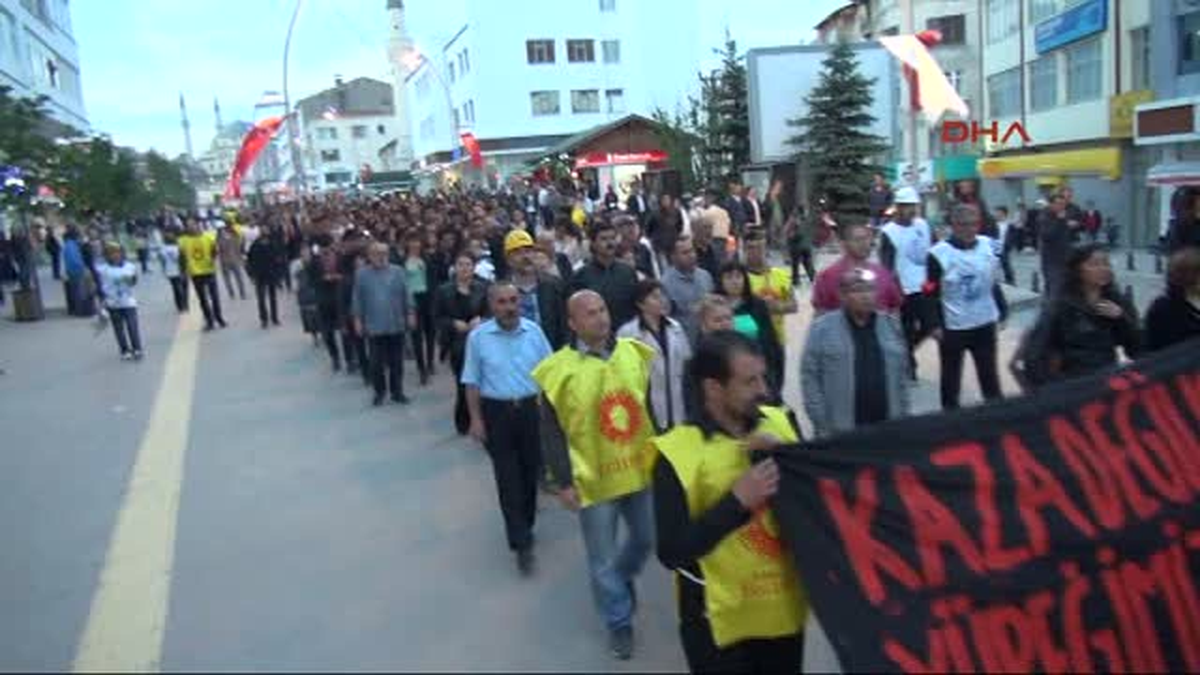 Bolu\'da Maden Faciası Protestosu