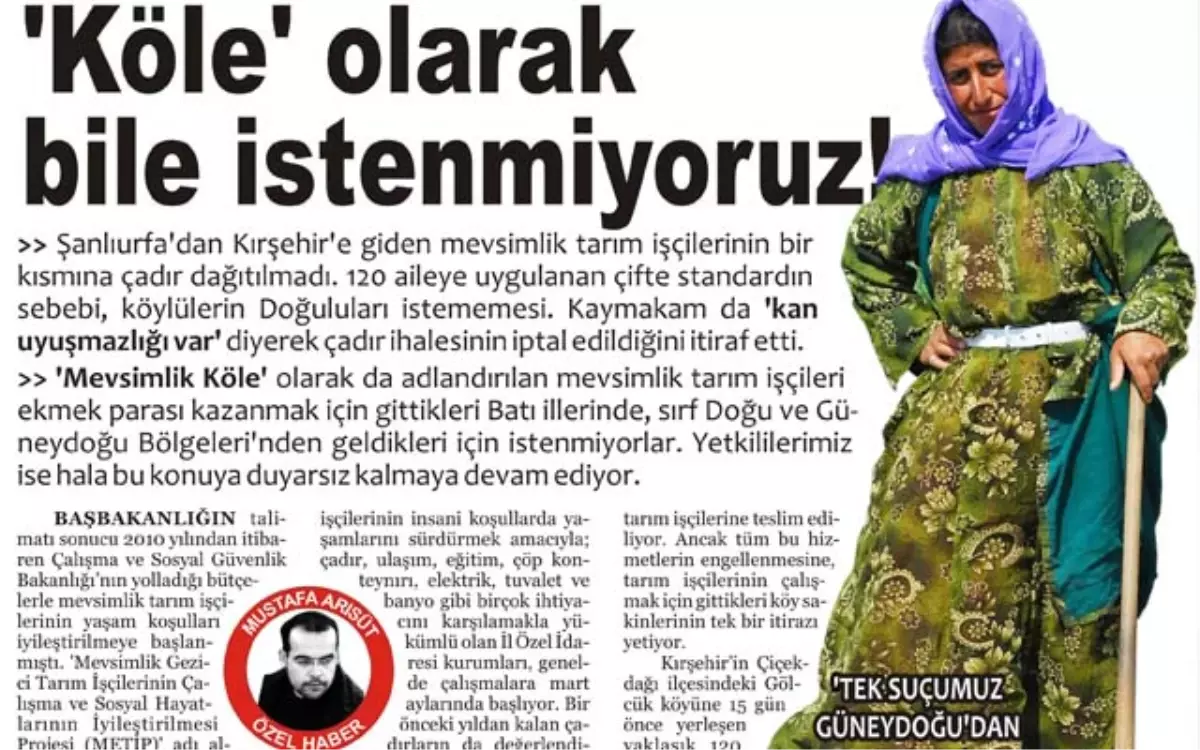 Çiçekdağı Kaymakam\'ından Gazetecilere Sitem!