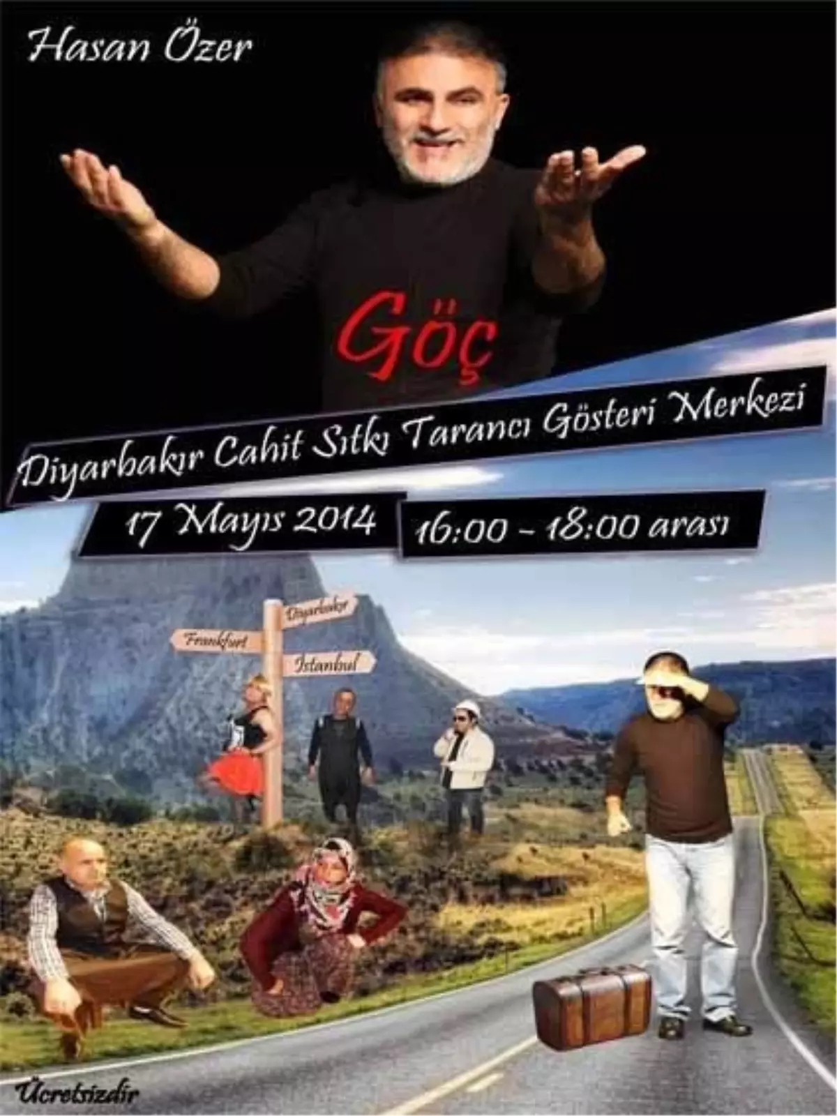 Diyarbakır\'da \'Göç\' Adlı Stand-Up Gösterisi Düzenlenecek