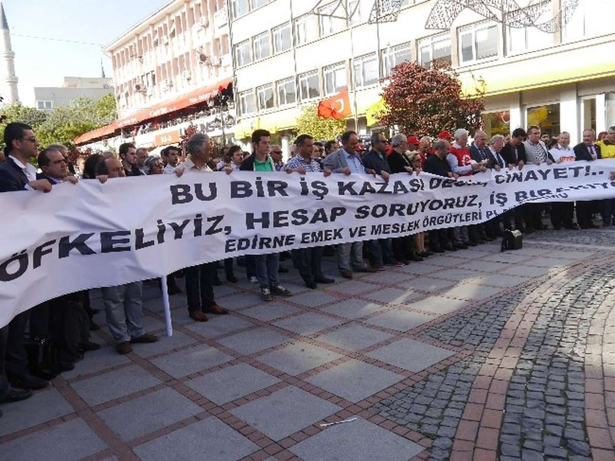 Edirne Emek ve Meslek Örgütleri Platformu: "Kaza Değil Katliamdır"